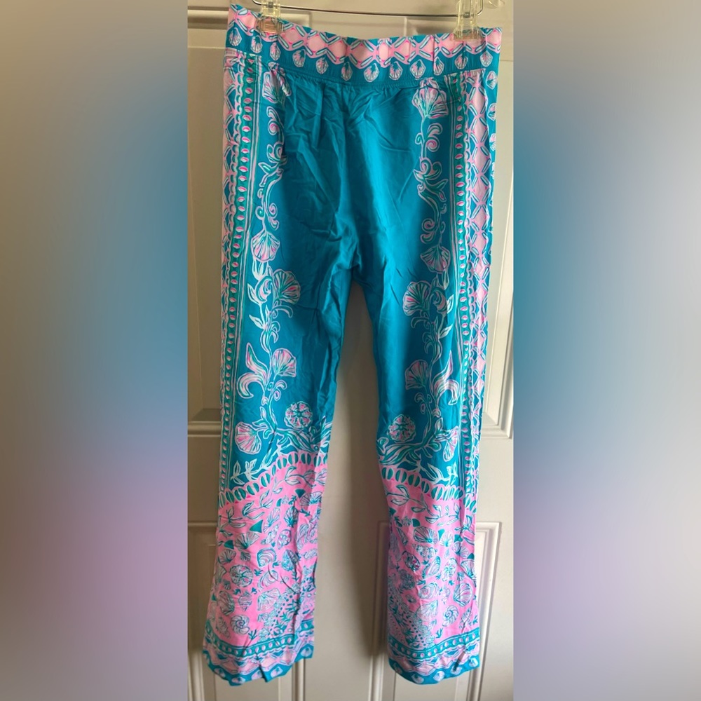 SOLD-NWT- Bal Harbour Mid-Rise Palazzo Pants - Picture 3 of 8